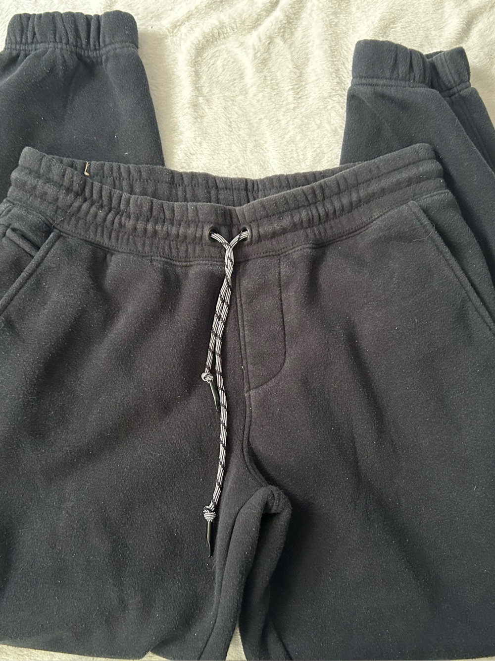 Weatherproof Black Men's Drawstring Joggers